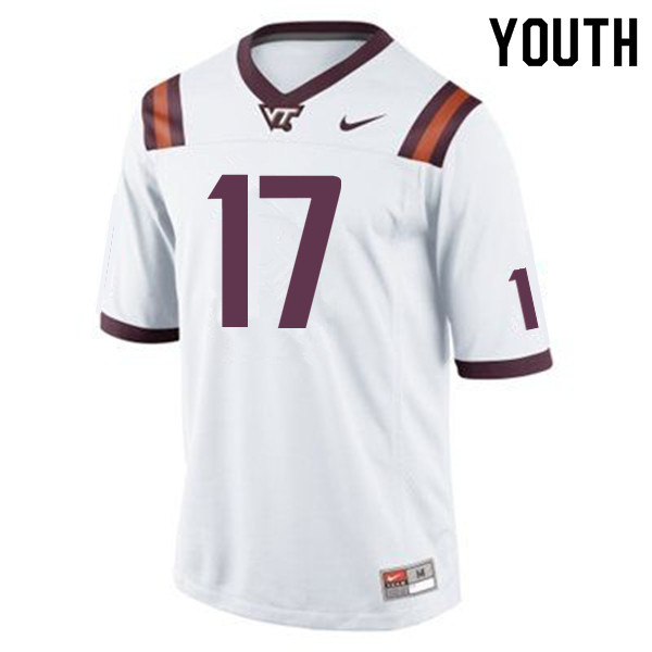 Youth #17 Kam Chancellor Virginia Tech Hokies College Football Jerseys Sale-Maroon